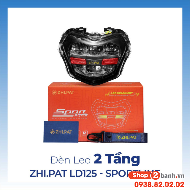 Đèn led 2 tầng zhipat cho lead 2017 - 2025 jack 4p phiên bản sportline - 5