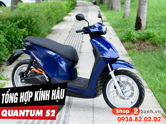 Tổng hợp kính chiếu hậu đẹp cho xe điện quantum s2 mới hiện nay - 1