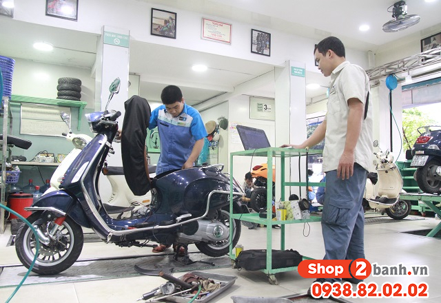 Xe vespa primavera có nước làm mát không chạy nóng máy do đâu - 3