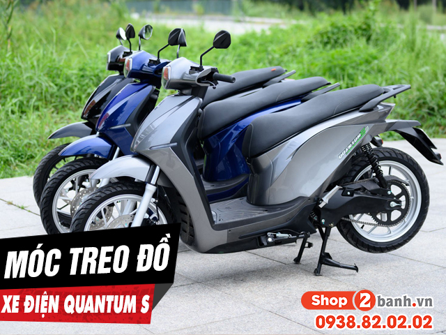 Móc treo đồ cho xe điện quantum s bền đẹp mới 2026 - 1