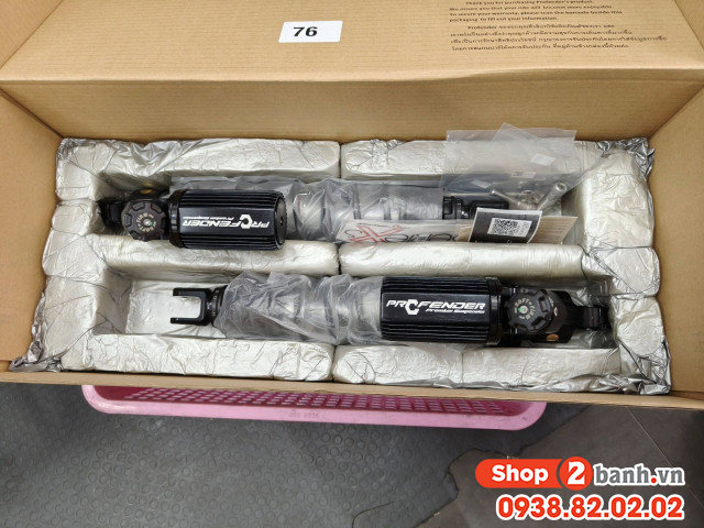 Xe điện quantum s1 thay phuộc profender x series có phù hợp - 2