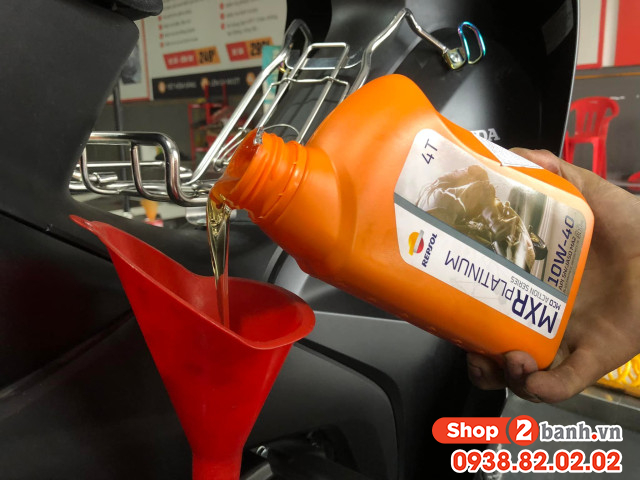 Nhớt repsol mxr platinum 10w40 08l - 2