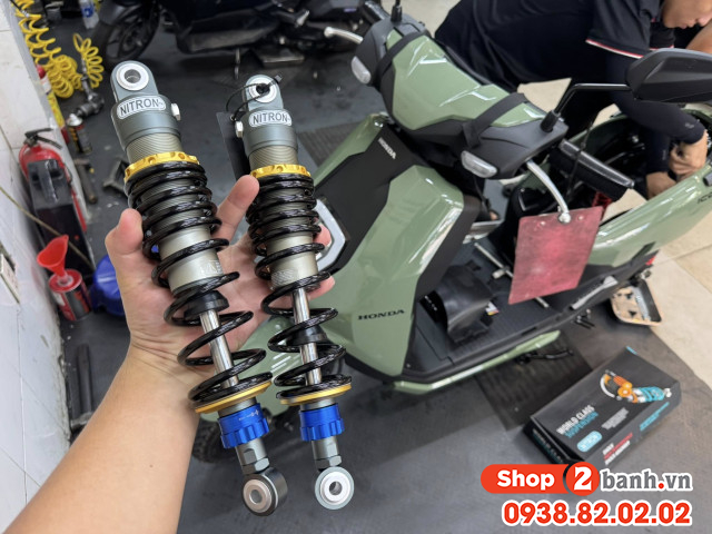 Tư vấn lên phuộc nitron cho vento neo chở nặng nhún có êm không - 2