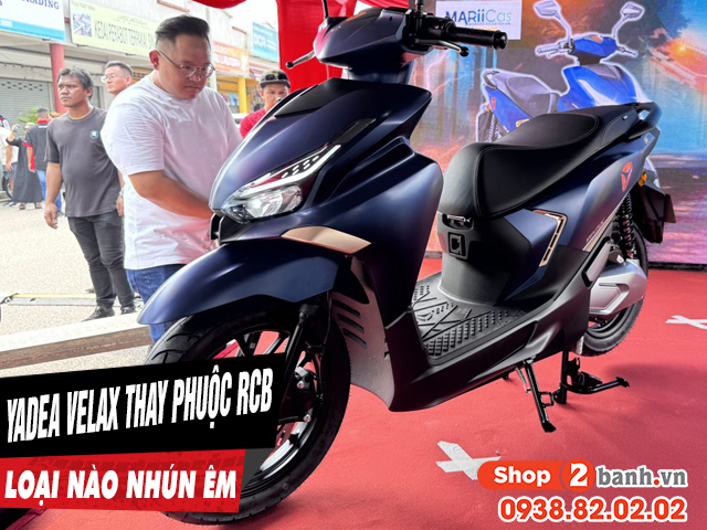 Phuộc rcb cho xe điện yadea velax loại nào chạy nhún êm - 1