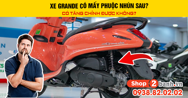 Xe grande có mấy phuộc nhún sau có tăng chỉnh được không - 1