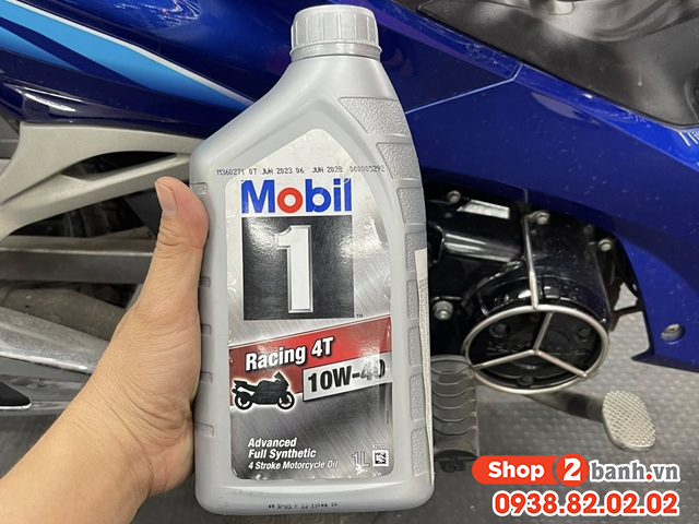 Nhớt mobil 1 racing 4t 10w40 1l - 3
