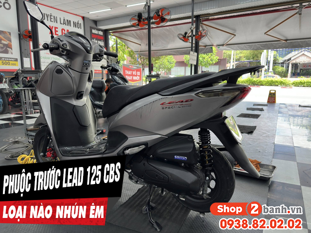 Phuộc trước xe lead 125 cbs nên thay loại nào nhún êm bền tốt - 1