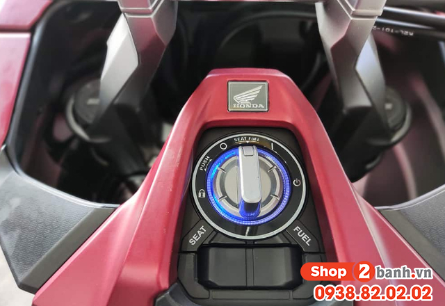 Cách mở bình xăng mở cốp xe honda adv350 - 2