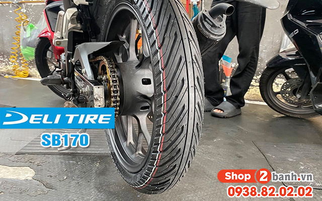 Honda winner thay vỏ deli sb170 có bám đường tốt không  - 3