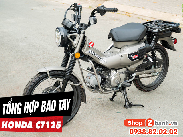 Tổng hợp bao tay cho xe honda ct125 bám tốt khi đi mưa - 1