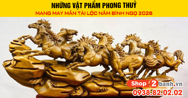 Những vật phẩm phong thuỷ mang may mắn tài lộc năm bính ngọ 2026 - 1