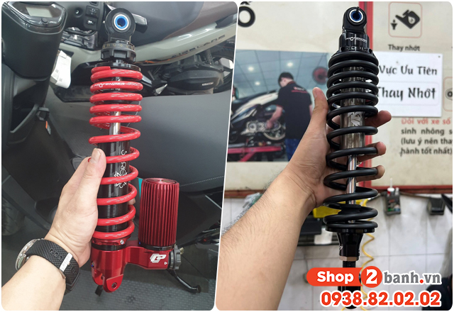 Thông số phuộc sau xe điện honda cuv e cao bao nhiêu - 4
