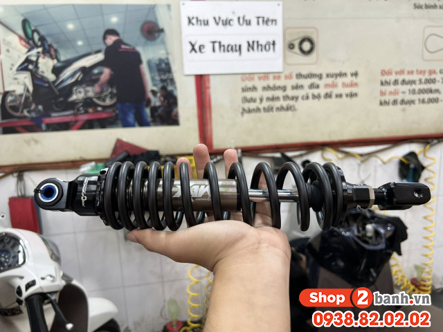 Phuộc sau honda cuv e ít nhún chạy tưng xe phải làm sao - 6