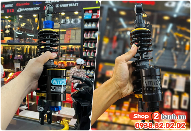 Phuộc nitron cho xe yamaha gear loại nào chạy nhún êm - 2