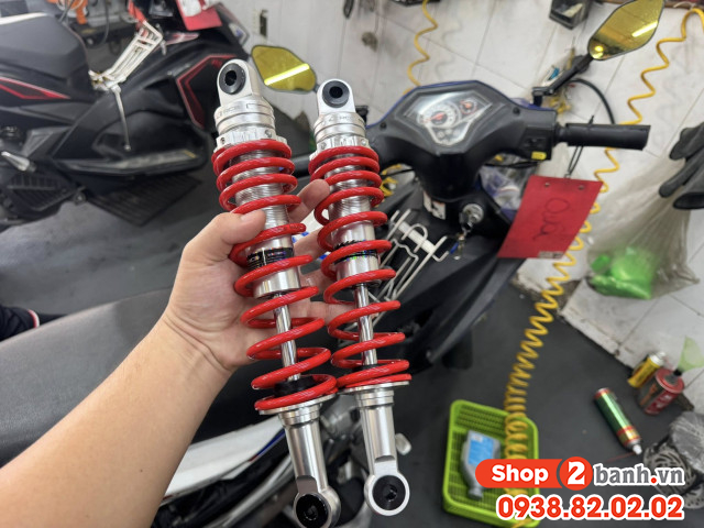 Thay nhún giảm xóc sau xe điện yadea v002 giá bao nhiêu - 6