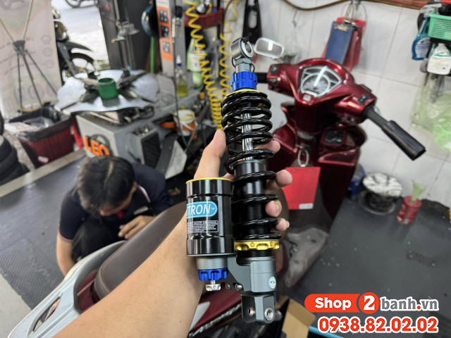 Phuộc sau sym tpbw 125 ít nhún chạy tưng xe phải làm sao - 8