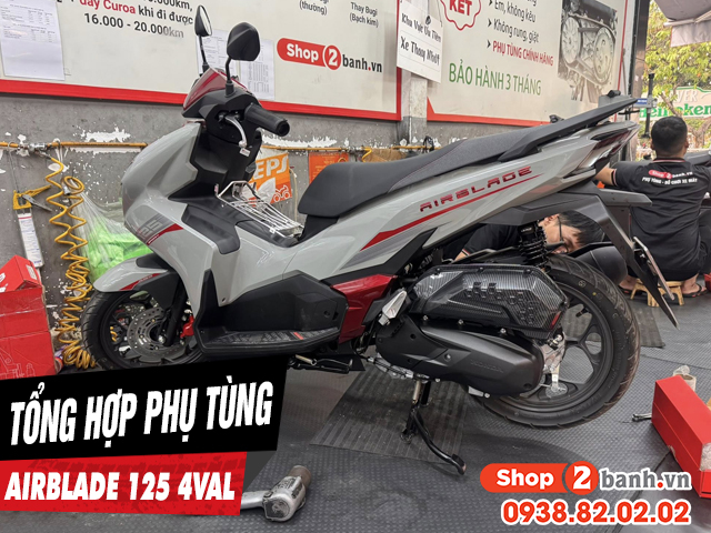 Tổng hợp phụ tùng airblade 125 4val mới 2026 bán chạy shop2banh - 1