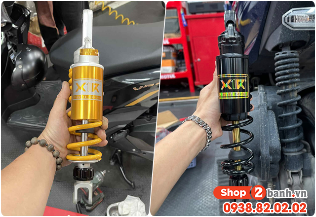 Phuộc x1r cho xe yamaha gear loại nào chạy nhún êm - 3