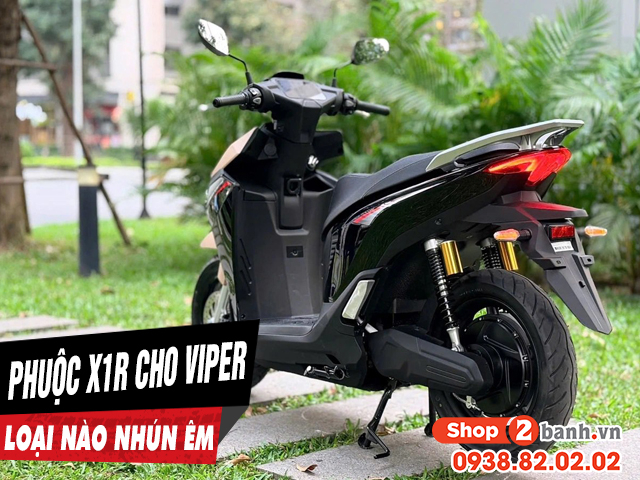 Phuộc x1r cho xe điện viper loại nào chạy nhún êm - 1