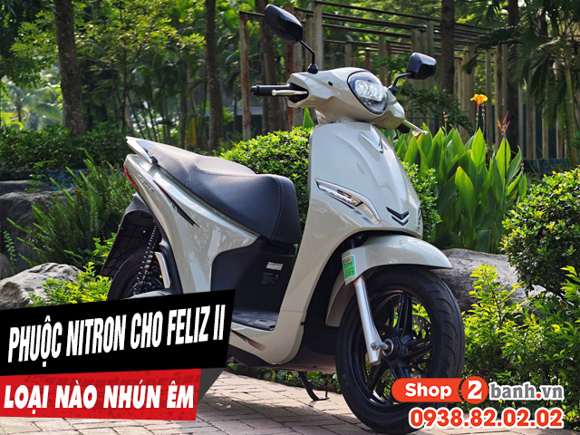 Phuộc nitron cho xe feliz ii loại nào chạy nhún êm - 1