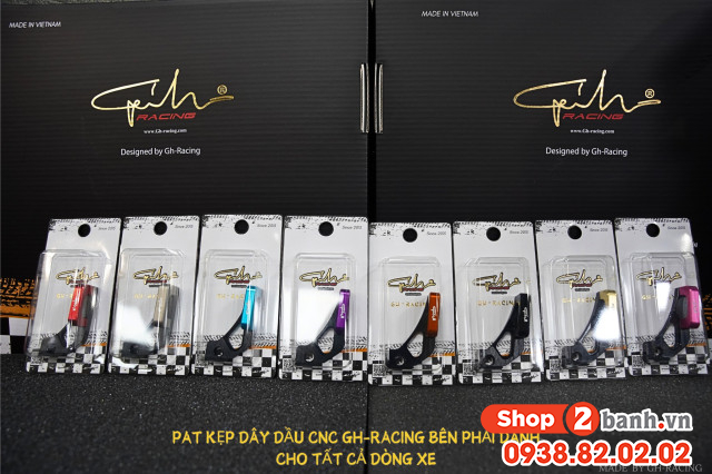 Pát kẹp dây dầu gh racing bên phải - 1