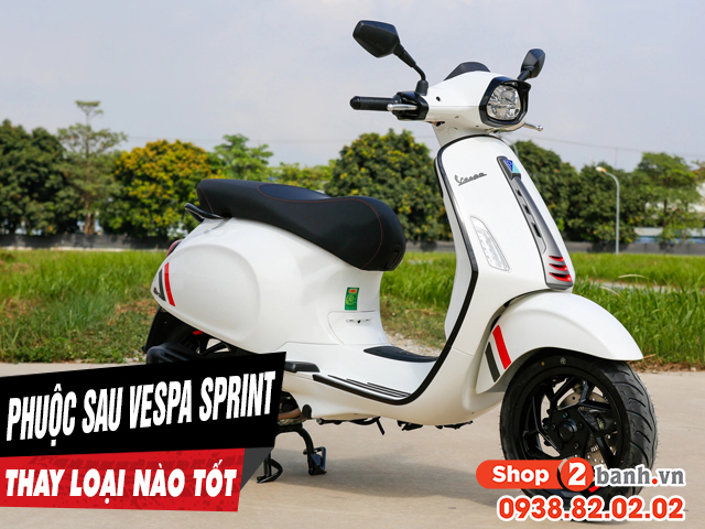Nên chọn mua phuộc sau xe vespa sprint loại nào tốt - 1