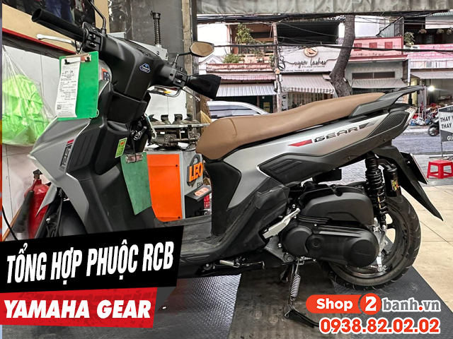Phuộc rcb cho xe yamaha gear loại nào chạy nhún êm - 1