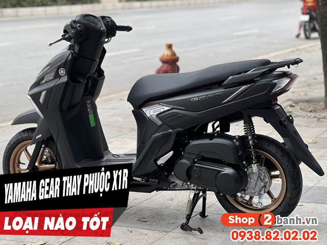 Phuộc x1r cho xe yamaha gear loại nào chạy nhún êm - 1