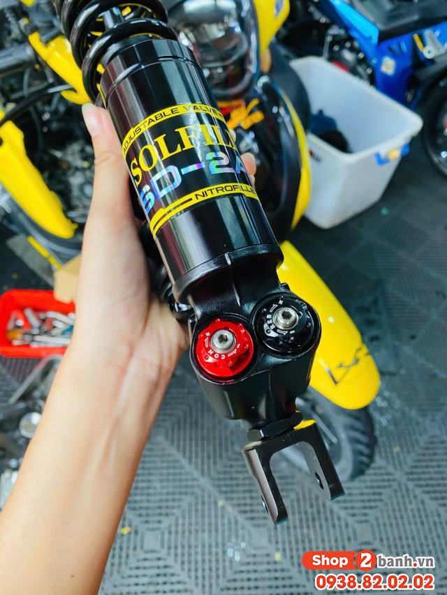 Phuộc solfili sd-2a cho vario 125150 chính hãng 2 tăng chỉnh - 4
