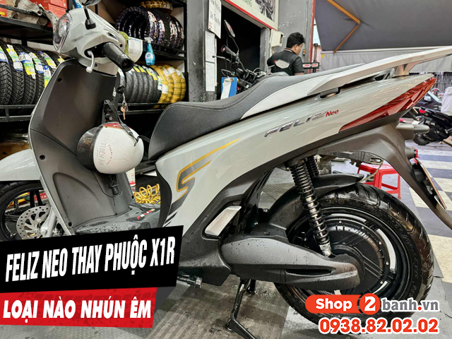 Phuộc x1r cho xe feliz neo loại nào chạy nhún êm - 1