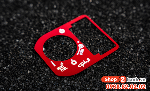 Miếng dán ổ khoá smartkey gh racing nhôm cnc - 2