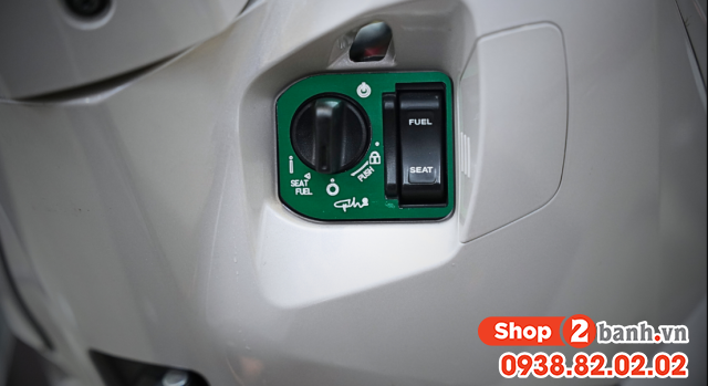 Miếng dán ổ khoá smartkey gh racing nhôm cnc - 3