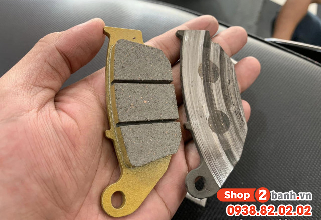 Xe máy điện evo lite bao lâu thì nên thay má phanh đĩa trước - 3