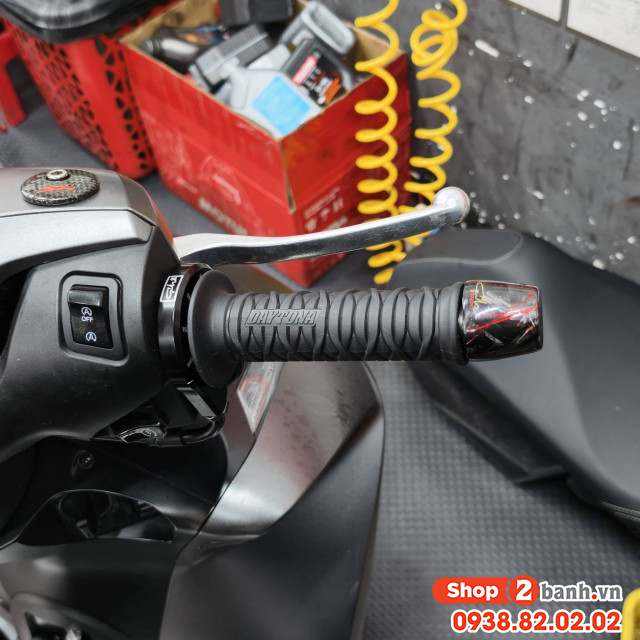 Gù gh racing carbon sợi cho honda sh - 9
