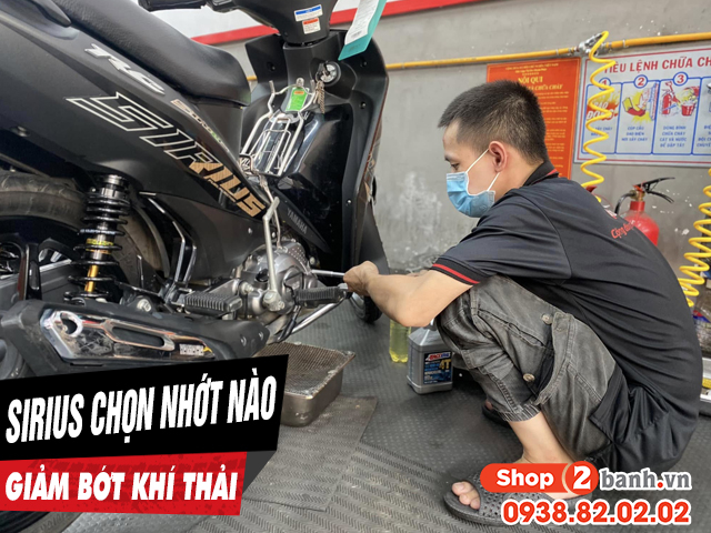 Để xe sirius chạy giảm bớt khí thải nên 32win nhà cái giải trí cá cược số 1 châu Á loại nào - 1