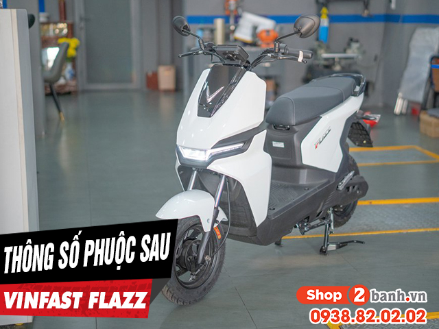 Thông số phuộc sau xe vinfast flazz cao bao nhiêu mm  - 1