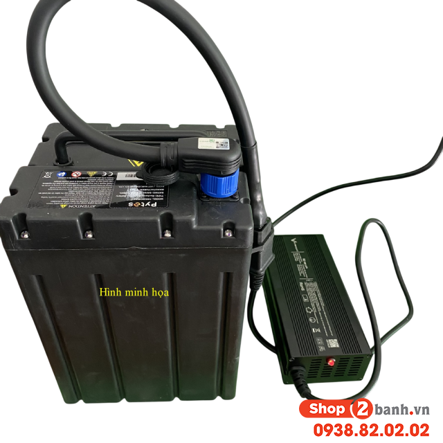 Xe máy điện feliz lite có thể sạc rời pin ở ngoài không - 2