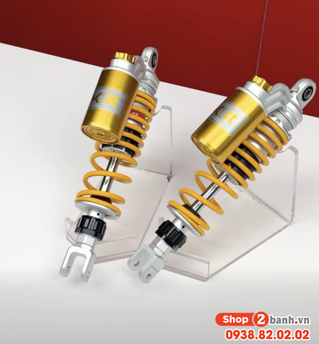 Phuộc x1r x plus bình dầu cho air blade 2val chính hãng - 1