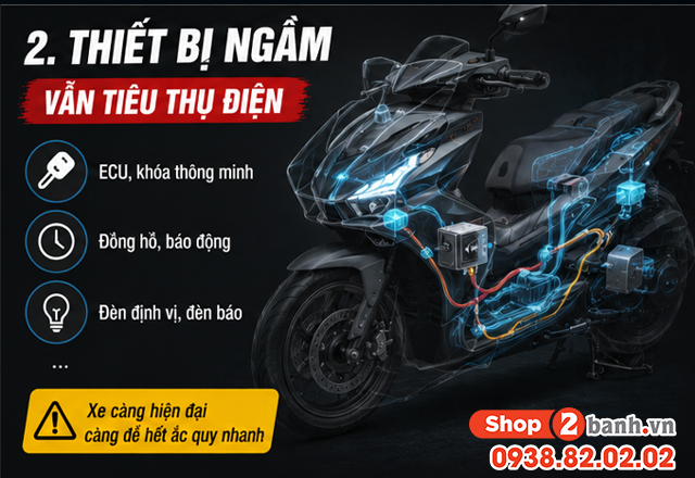Tại sao xe 32 Win game nhà cái trực tuyến để lâu không chạy thì bị hỏng bình ắc quy - 3