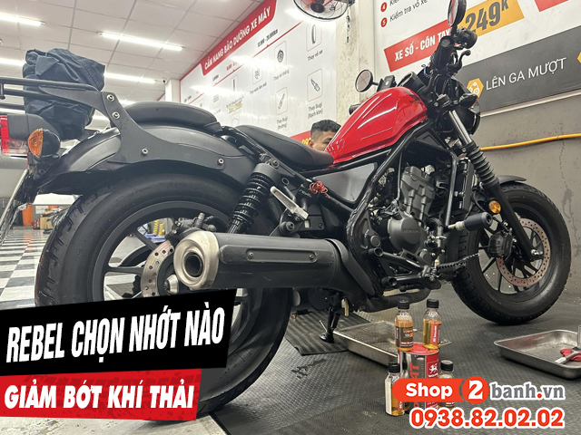 Để xe rebel 300 chạy giảm bớt khí thải nên 32win nhà cái giải trí cá cược số 1 châu Á loại nào - 1