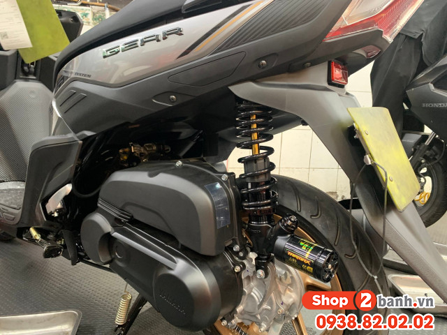 Yamaha gear 125 lên phuộc rcb tarmax có phù hợp không - 3