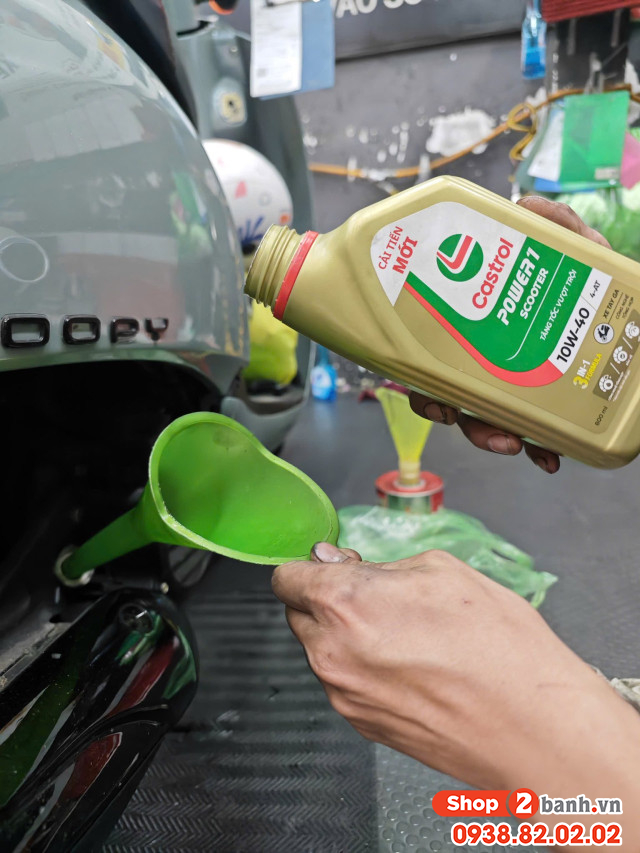 Nhớt castrol power 1 scooter 10w40 08l dành cho xe 32 Win game nhà cái trực tuyến - 3