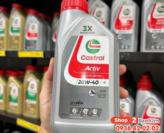 Nhớt castrol activ có tốt không phù hợp cho xe nào - 3