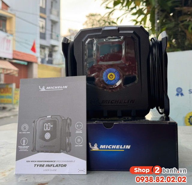 Máy bơm lốp michelin m2566 chính hãng - 2