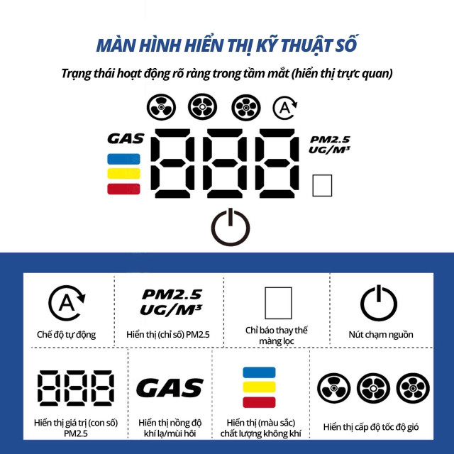 Máy lọc không khí michelin ml79 cho ô tô - 4