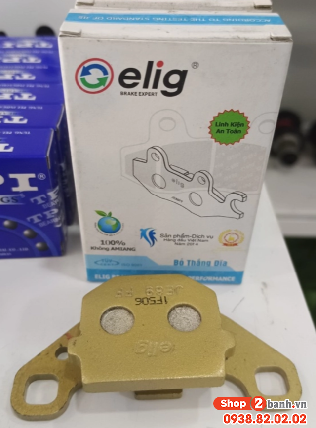 Bố đĩa sau elig cho xe điện datbike quantum vento s - 2