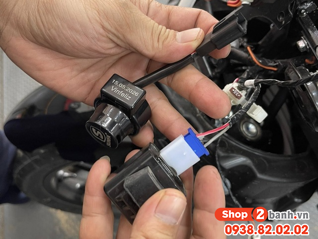 Cục chớp xinhan kêu tok tok sunfa cho xe điện vinfast feliz evo - 3