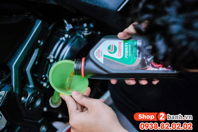Các loại nhớt castrol tổng hợp 100 dành cho xe số xe côn tay - 3