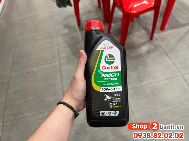Các loại nhớt castrol tổng hợp 100 dành cho xe số xe côn tay - 2