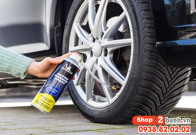 Bình xịt keo tự vá lốp ô tô khẩn cấp là gì - 2